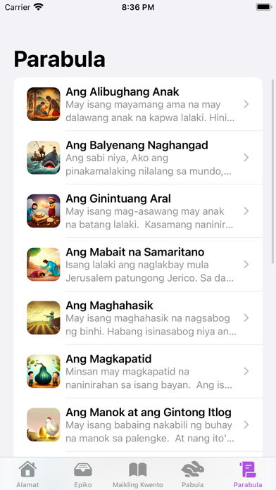 Kwentong Pambata: Tagalog Screenshot