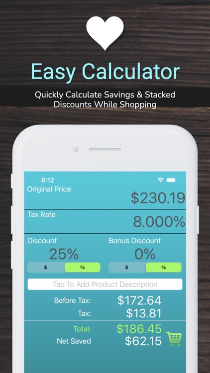 Discount Calculator % Off Calc screenshot-0