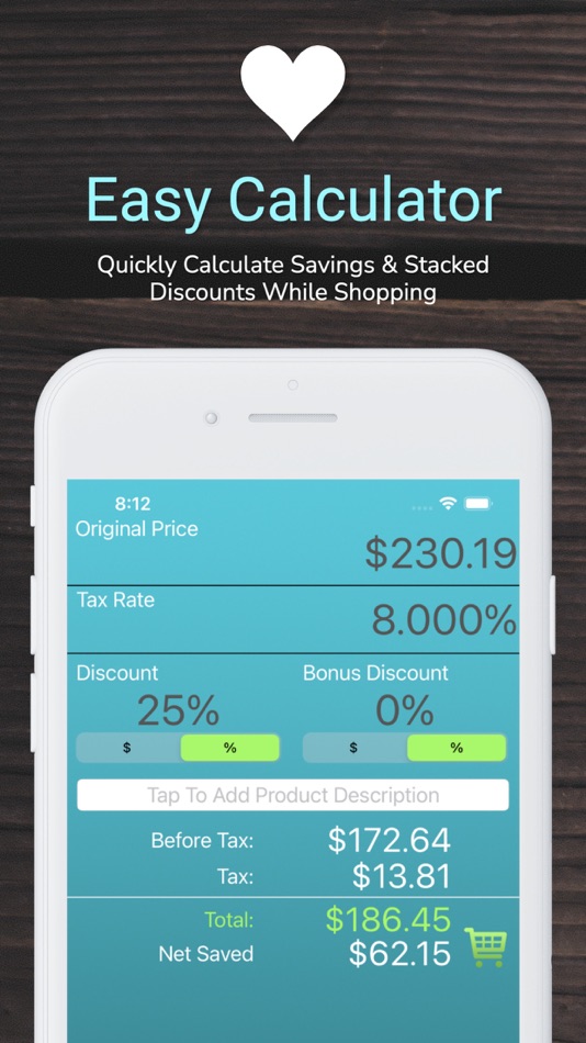 Discount Calculator % Off Calc - 4.2.0 - (iOS)