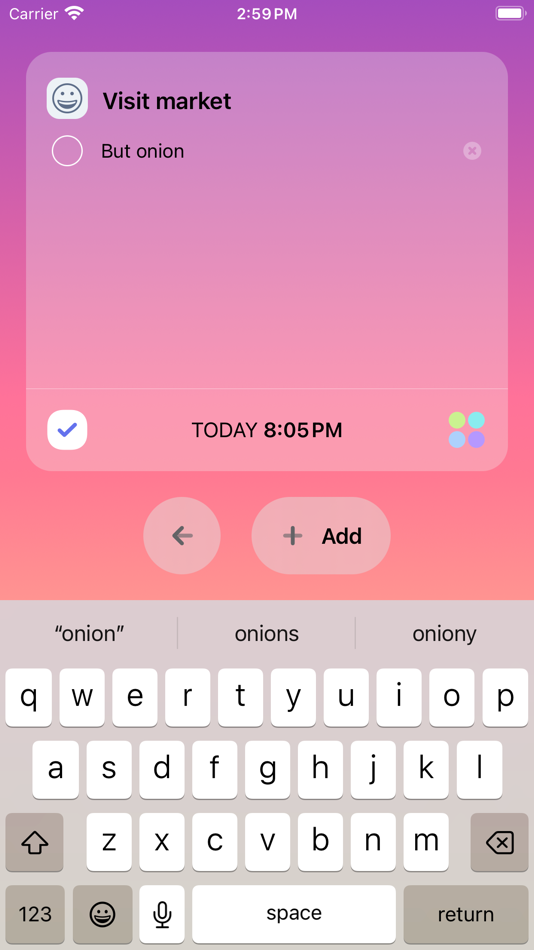 #3. Chrono reminders- To do lists (iOS) Podle: Symfonies, Inc.