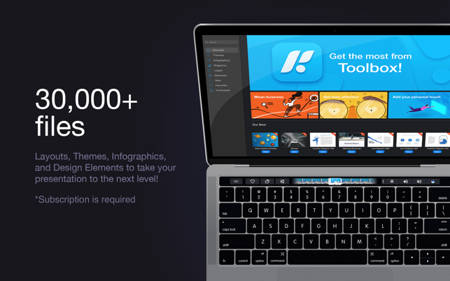 ‎Toolbox for Keynote: Templates Screenshot