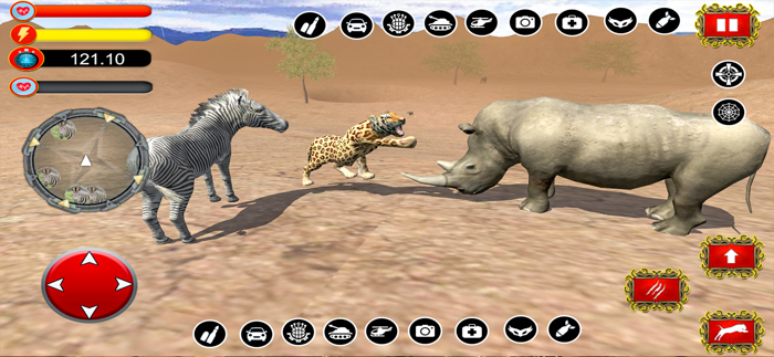 Wild Cheetah Animal Simulator