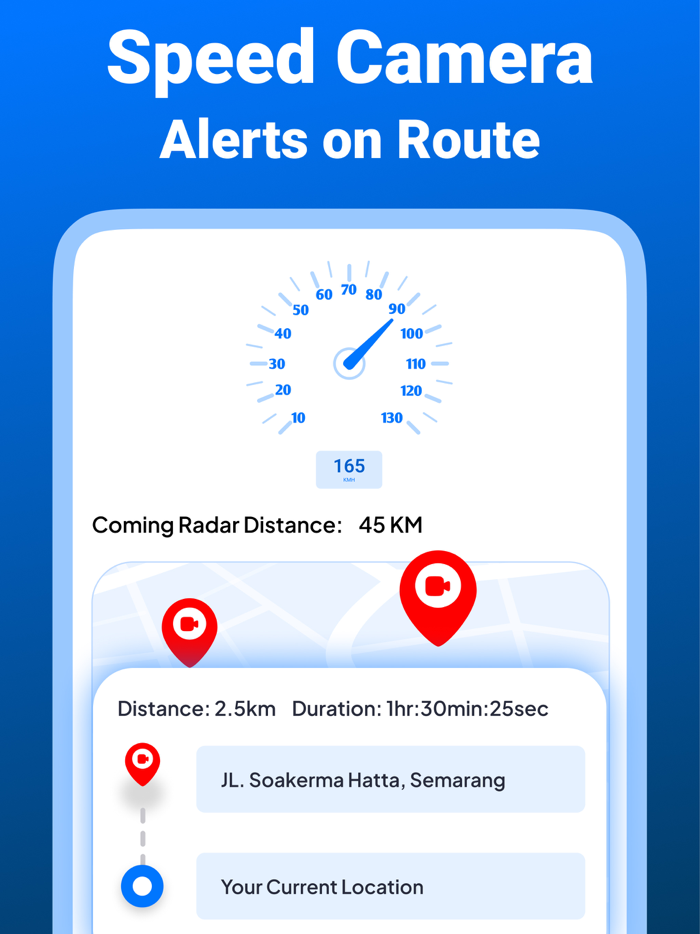 Car finder - speed tracker