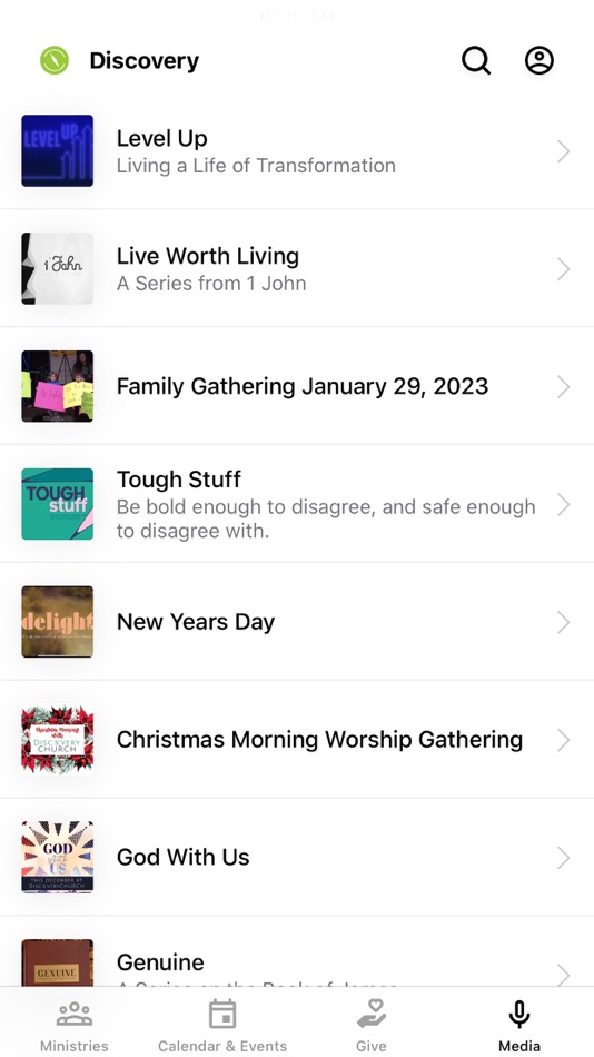#3. Life At Discovery (iOS) 由: Discovery Church, Inc. (Gahanna)