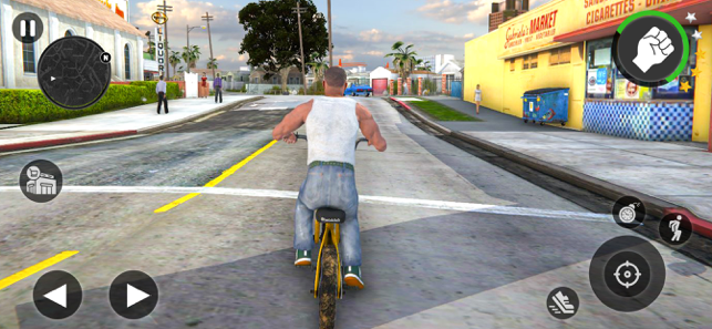 ‎Real Gangster World Theft Wars Screenshot