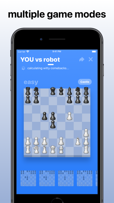 chess vs robots Screenshot