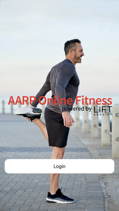 AARP Online Fitness Screenshot