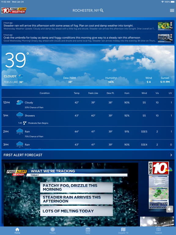 Screenshot #4 pour WHEC First Alert Weather