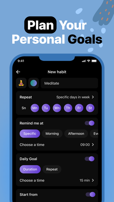 Habiton: Goal & Habit Tracker Screenshot