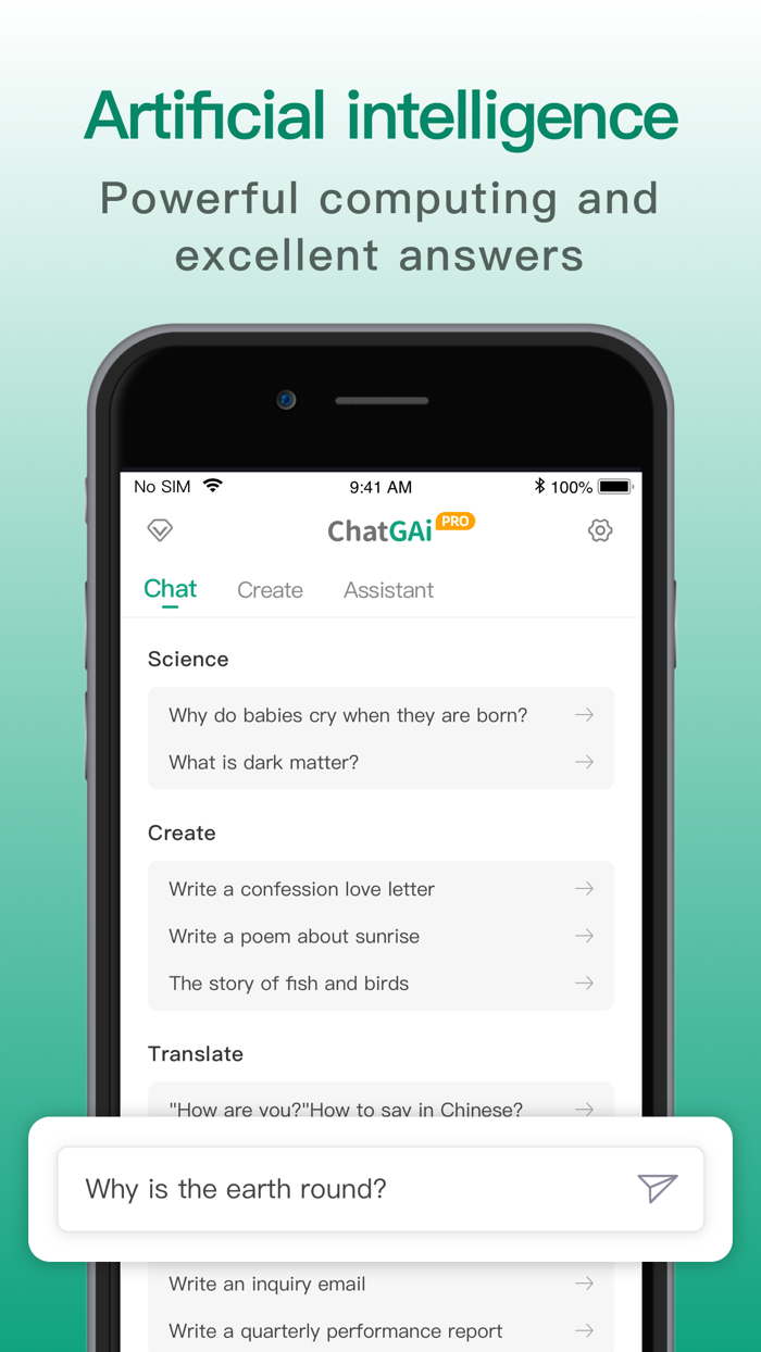 ChatGAi Pro - Ai writing robot