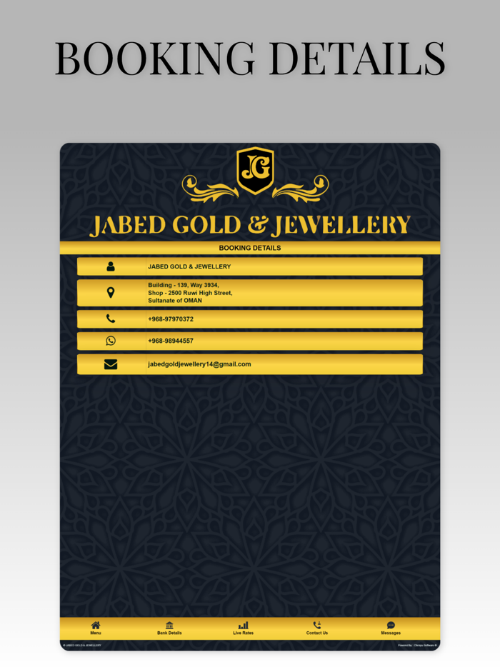 JABED GOLD AND JEWELLERY