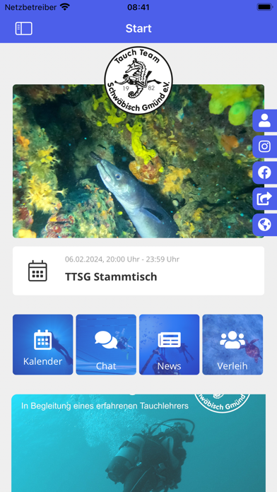 Tauch Team Schwäbisch Gmünd Screenshot