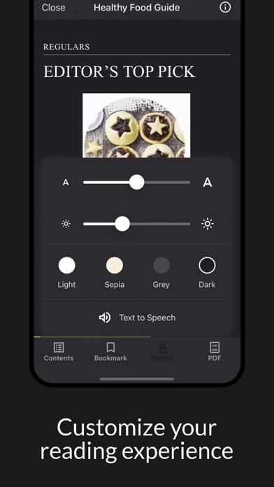 Healthy Food Guide Australia Screenshot