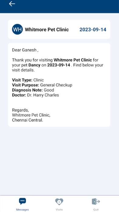 VetNvet Client Connect Screenshot
