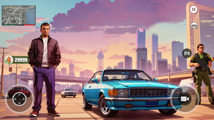 Gangster Town 3 - Super Auto