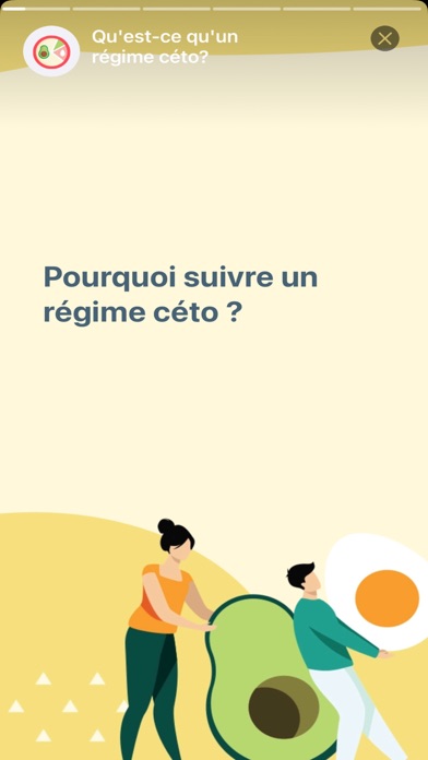 Screenshot #1 pour Keto Diet App en Français