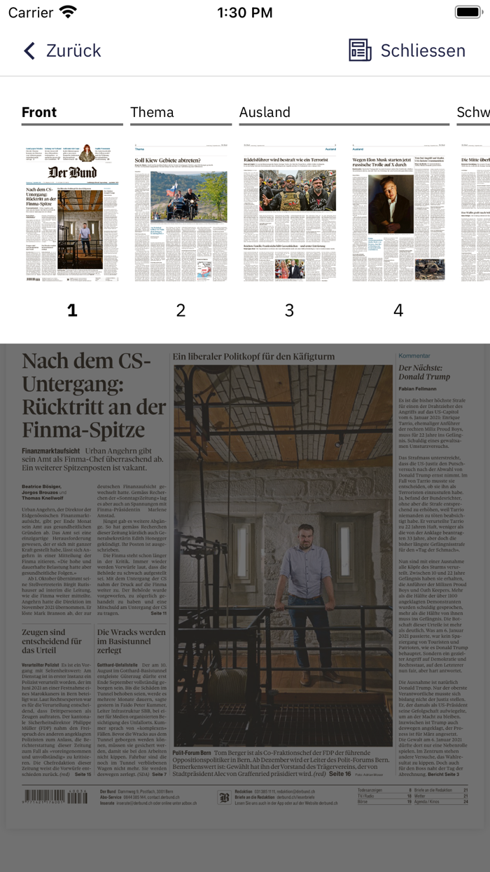 Der Bund E-Paper