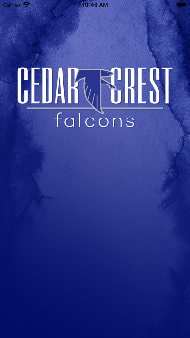 Cedar Crest Falcons Athletics Screenshot