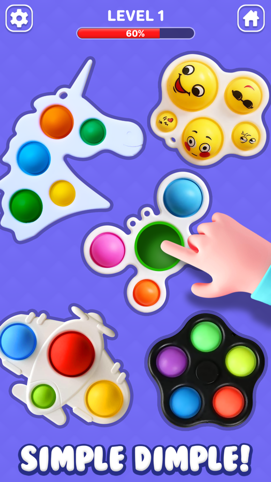 #3. Pop it Toy 3D - Fidget Toys (iOS) 由: Bhavana Ponkiya