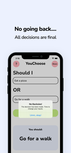 YouChoose: Random Thing Picker Screenshot
