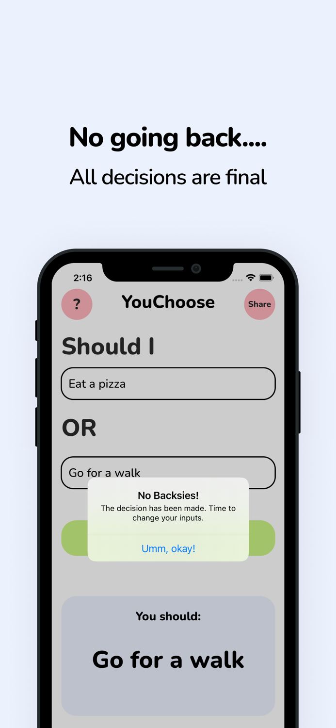 YouChoose Random Thing Picker