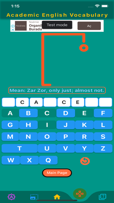 Academic English Screenshot