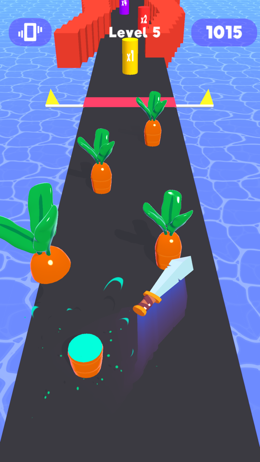 #1. Knife Rotate (iOS) 由: Marat Giliazov