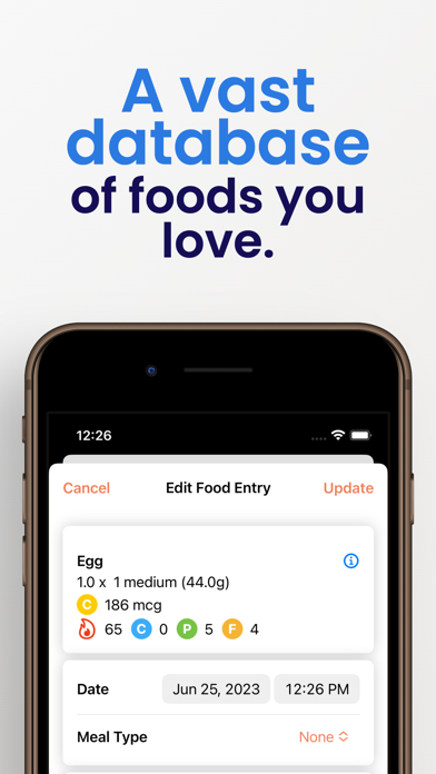 Cholesterol Tracker° Screenshot