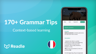 Learn French: News by Readle Screenshot