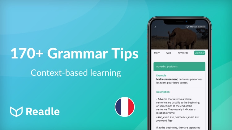 Learn French: News by Readle screenshot-3