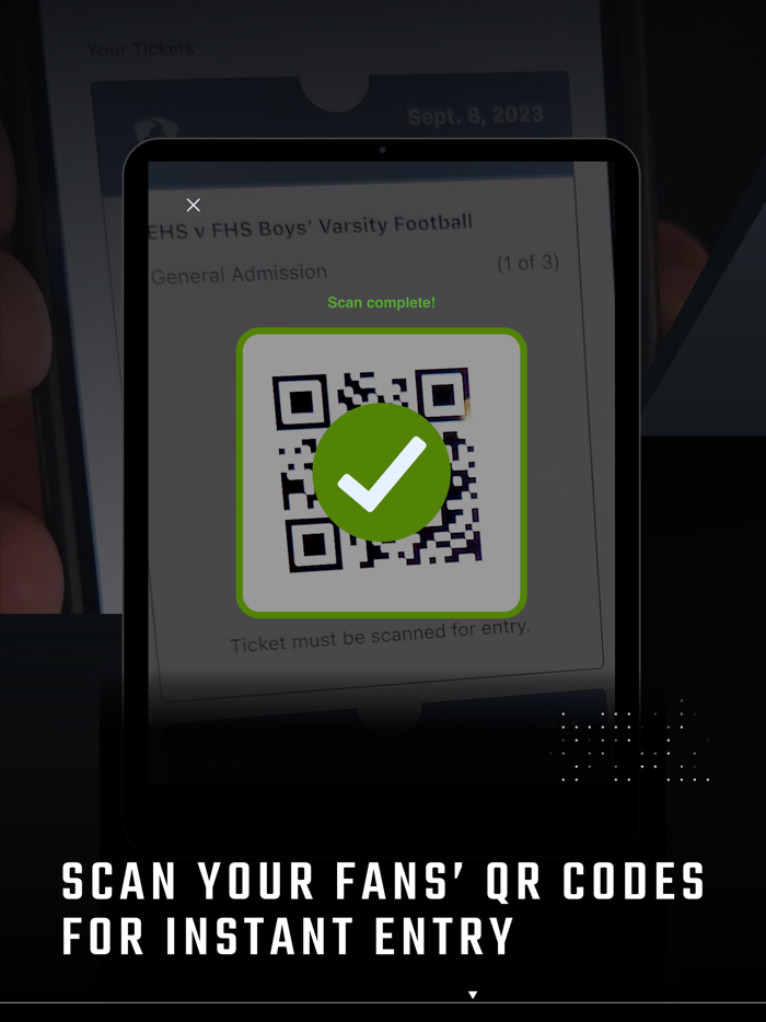Hudl Ticket Reader