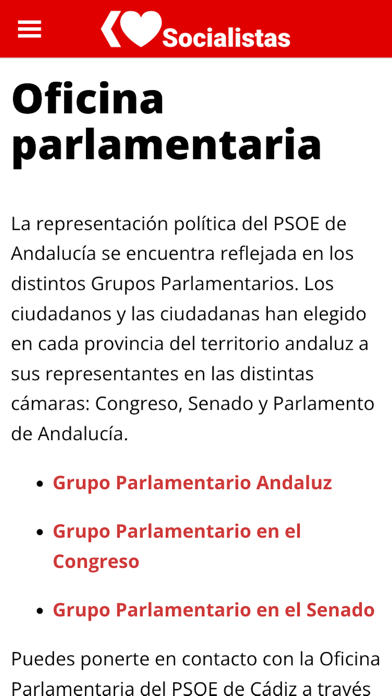 Socialistas Screenshot