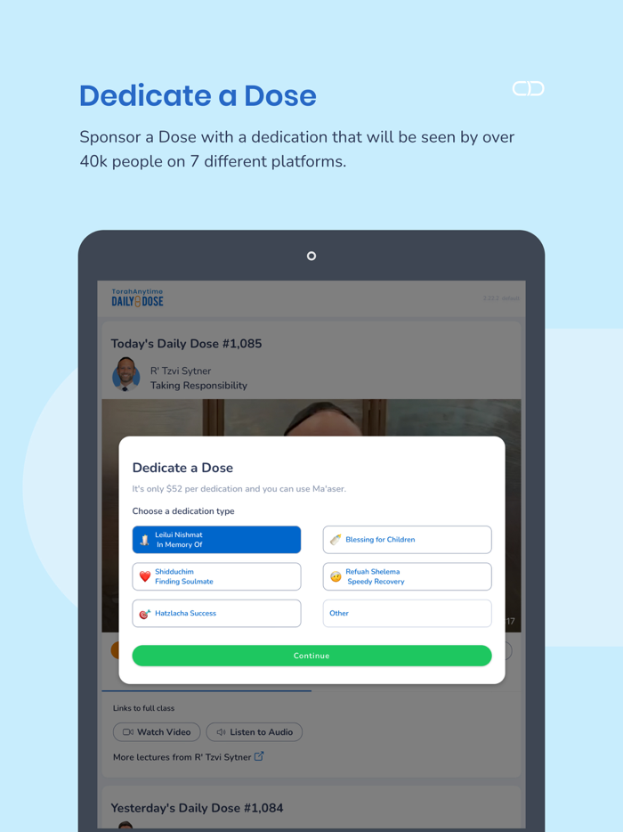 Daily Dose by TorahAnytime