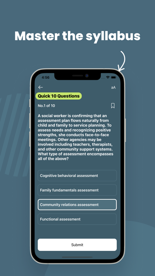 #4. ASWB MSW Easy Prep 2025 (iOS) بواسطة: EASYPREP