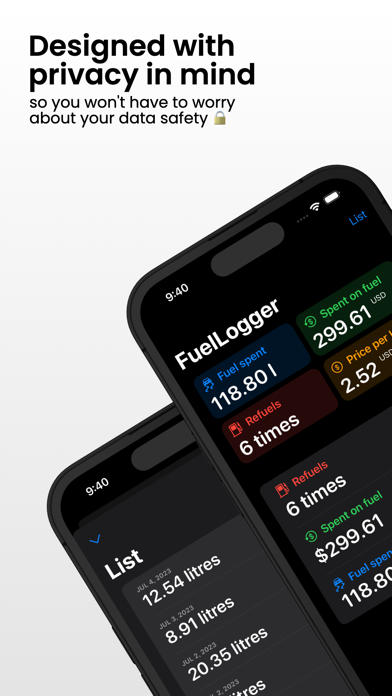 FuelLogger - Fuel & Expenses Screenshot