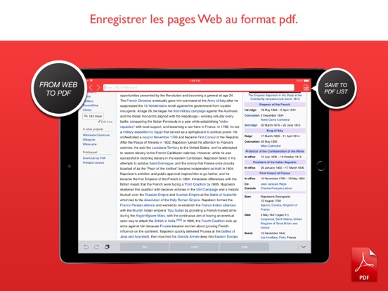 Screenshot #4 pour Convertisseur PDF - web en pdf