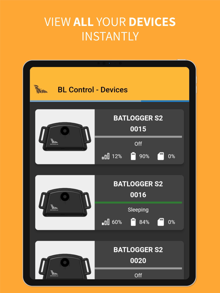 BATLOGGER Control