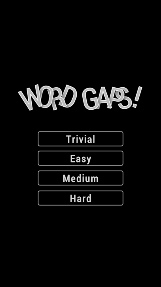 Word Gaps - 1.0.1 - (iOS)