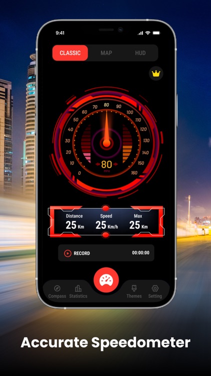 Speedometer: HUD Speed Tracker screenshot-4