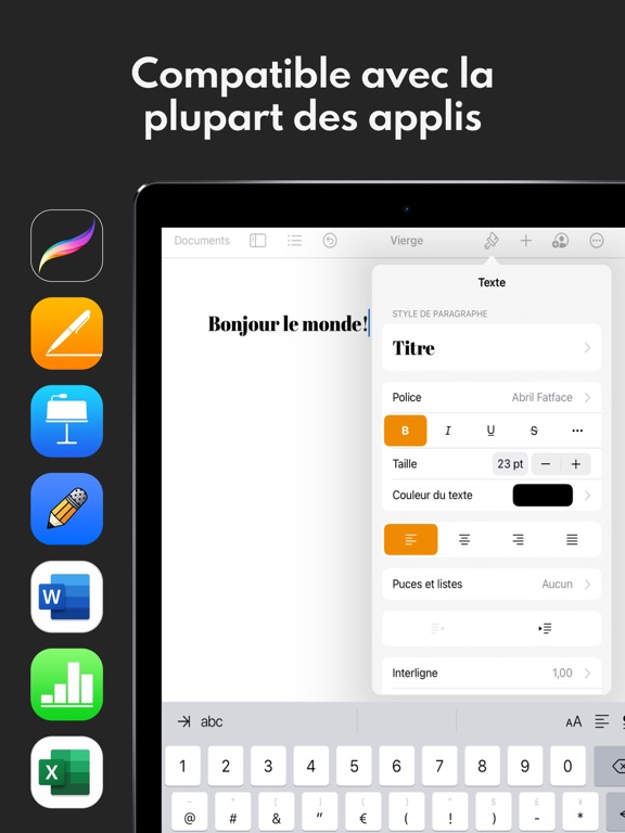 Screenshot #5 pour Font Installer: Ecriture Texte