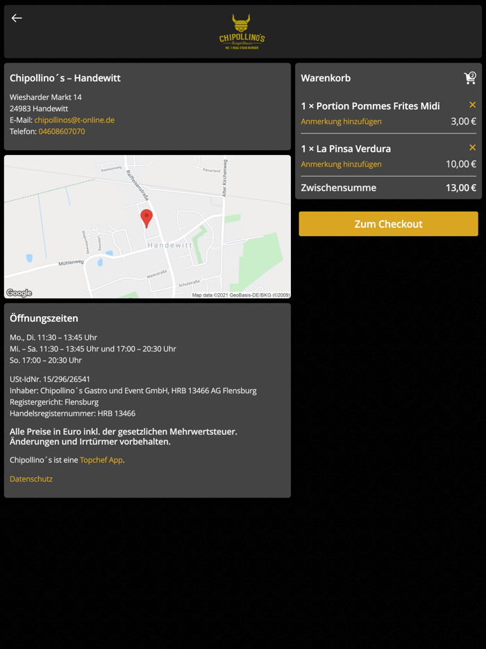 Chipollino´s Handewitt