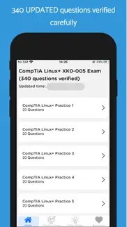 comptia linux+ xk0-005 2024 iphone screenshot 1