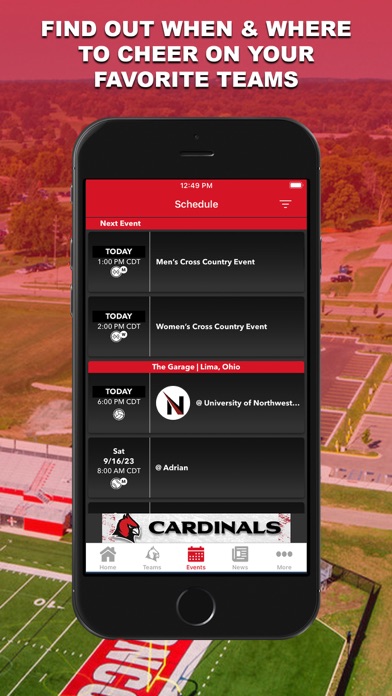 Concordia Ann Arbor Cardinals Screenshot