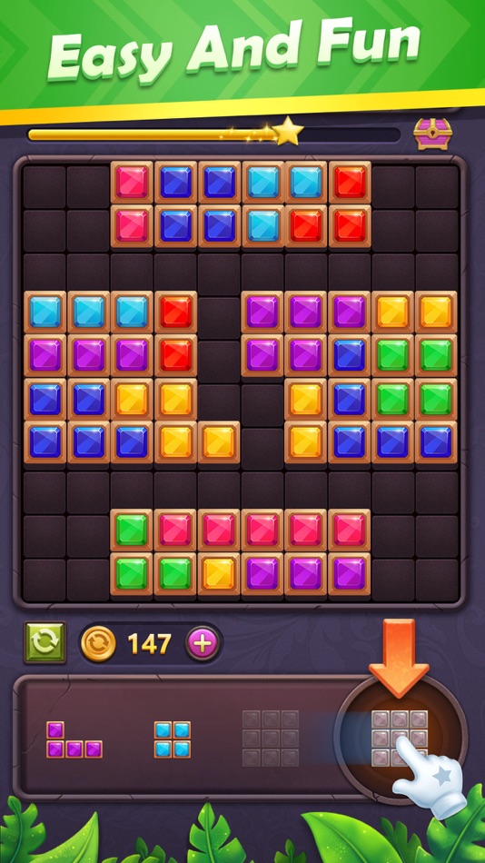 #2. Block Puzzle Gem (iOS) 由: Shanghai Freemind Software Co., Ltd.