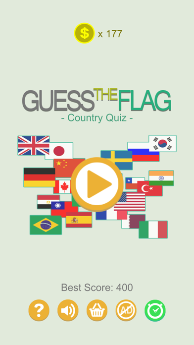 Guess The Flag - Country Quiz Screenshot