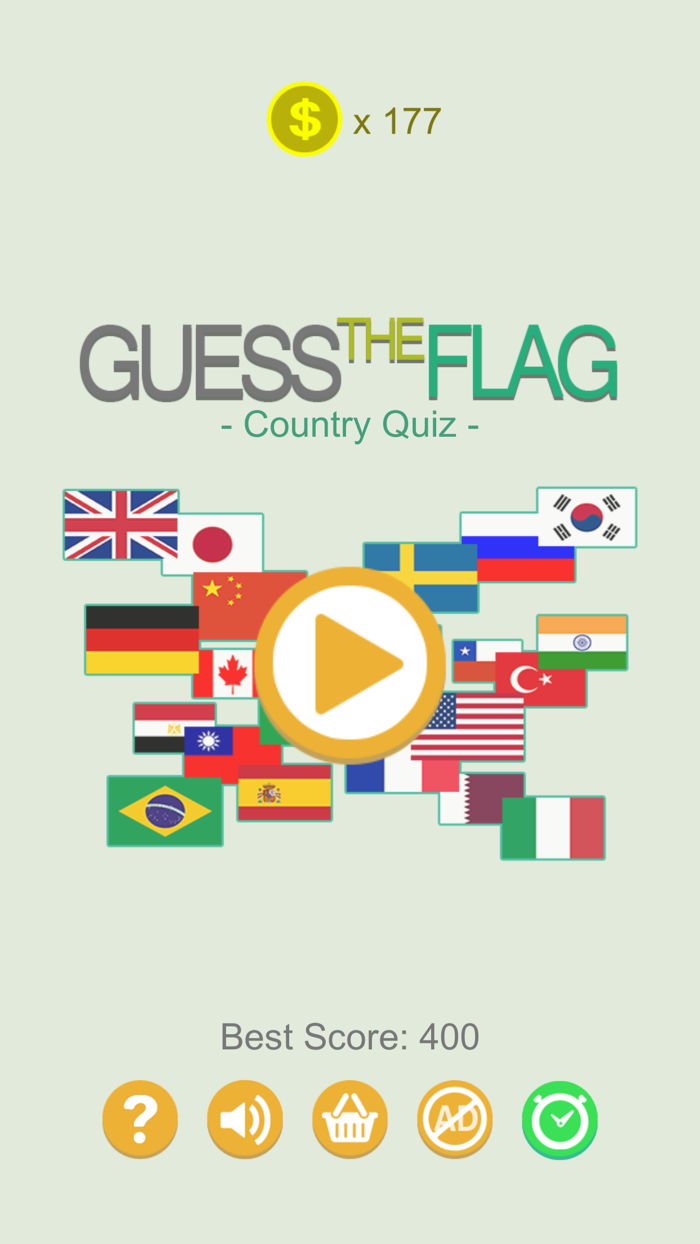 Guess The Flag - Country Quiz