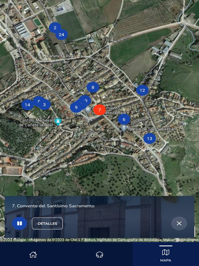 Audioguía Cañete la Real