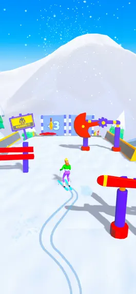 Game screenshot Ski Snow Runner apk