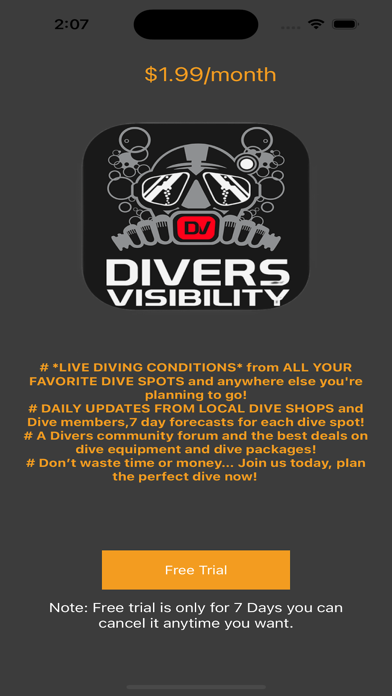 Diver's Visibility Screenshot