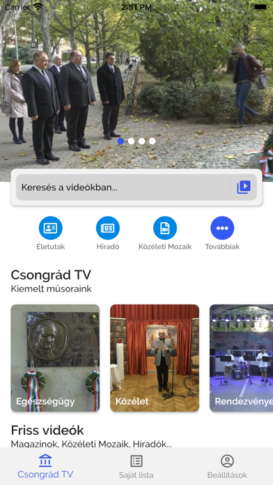 Csongrád TV Screenshot